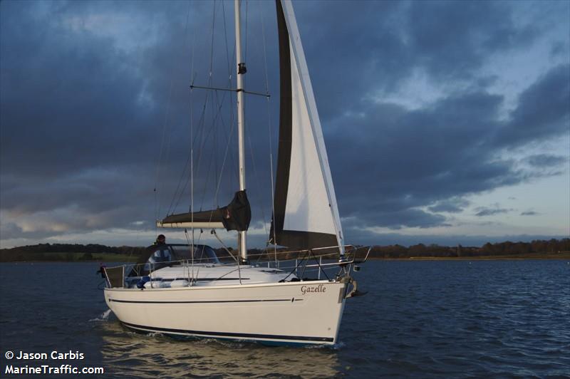 gazelle (Sailing vessel) - IMO , MMSI 232032770, Call Sign MIOQ4 under the flag of United Kingdom (UK)