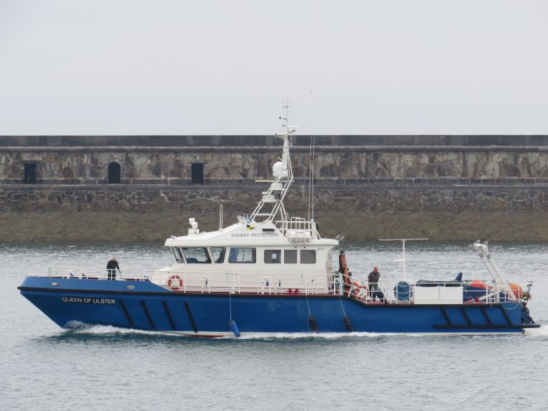 queen of ulster (Law enforcment) - IMO , MMSI 235082648, Call Sign 2DWV5 under the flag of United Kingdom (UK)
