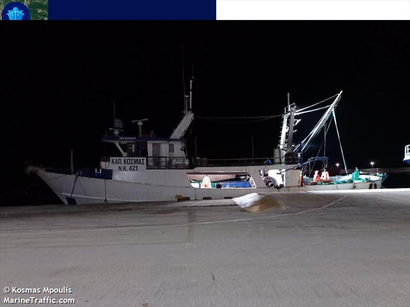 kapetan kosmas (Fishing Vessel) - IMO 8694297, MMSI 240131000, Call Sign SY4507 under the flag of Greece