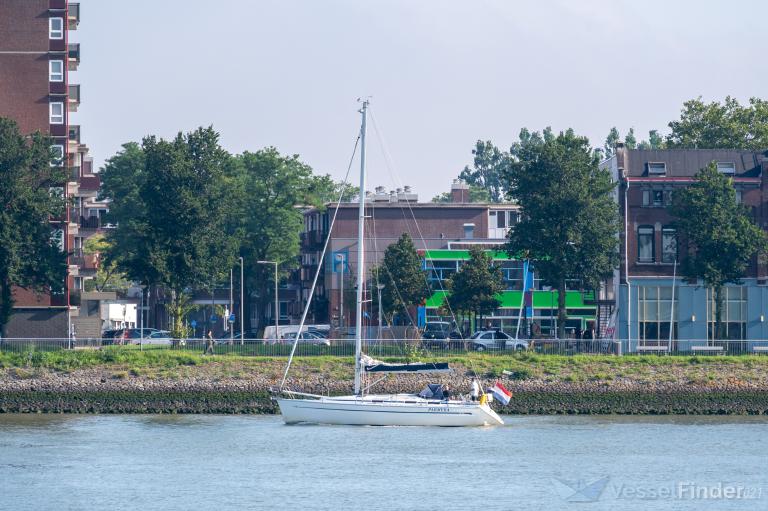 parmyra (Pleasure craft) - IMO , MMSI 246065020, Call Sign PG4398 under the flag of Netherlands