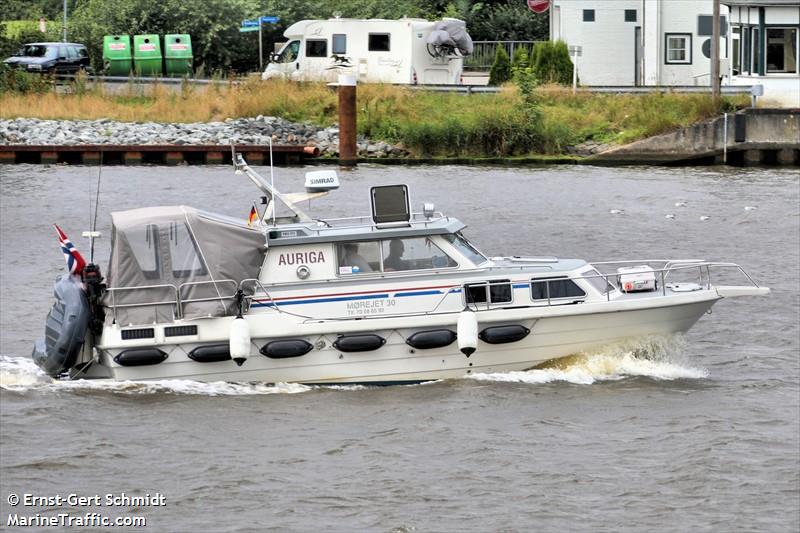 auriga (Pleasure craft) - IMO , MMSI 257791380, Call Sign LJ9634 under the flag of Norway