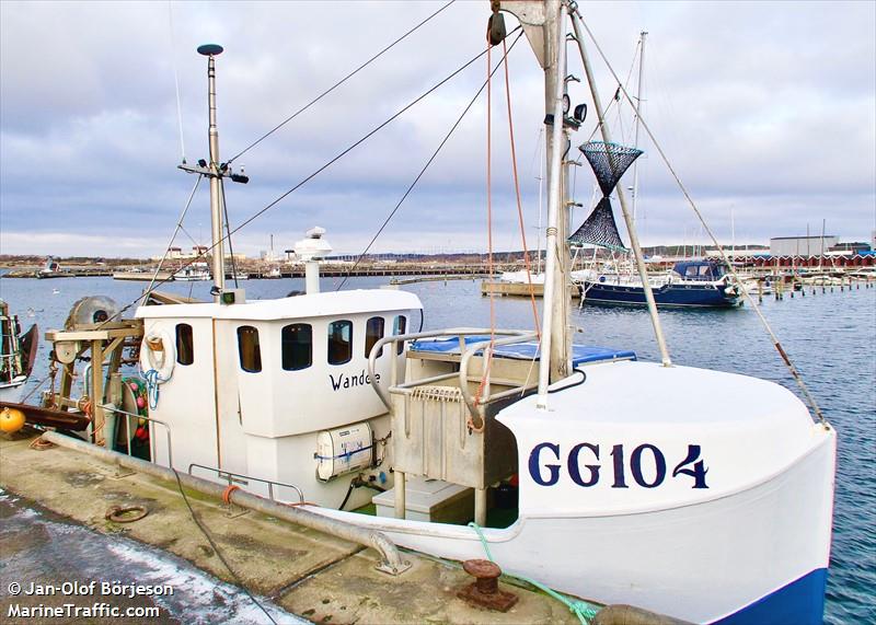wandee gg104 (Fishing vessel) - IMO , MMSI 265812160, Call Sign SFD2354 under the flag of Sweden
