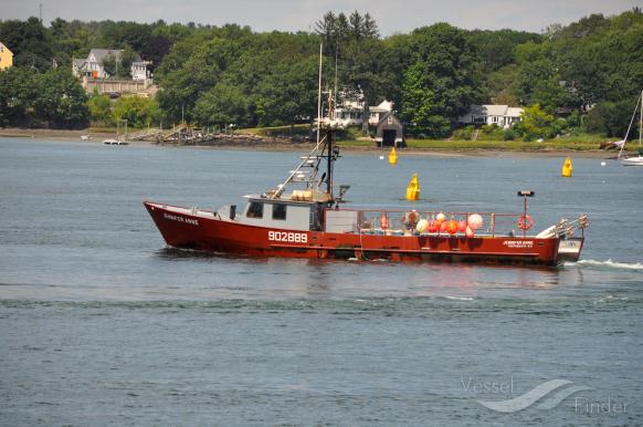 jennifer anne (Fishing vessel) - IMO , MMSI 367104150, Call Sign WDC9579 under the flag of United States (USA)