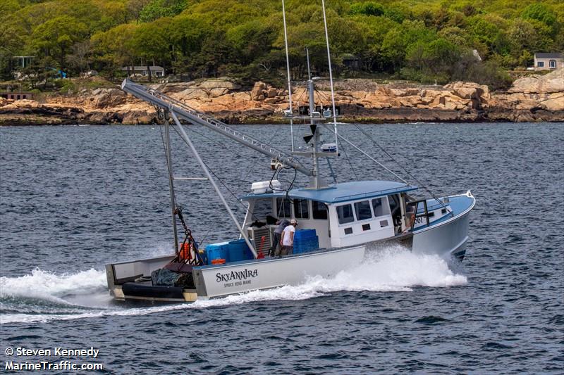 skyannira (Fishing vessel) - IMO , MMSI 368177640, Call Sign WDL9281 under the flag of United States (USA)