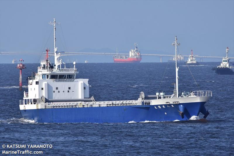 eiryuumaru no.8 (Cargo ship) - IMO , MMSI 431500587, Call Sign JL6564 under the flag of Japan