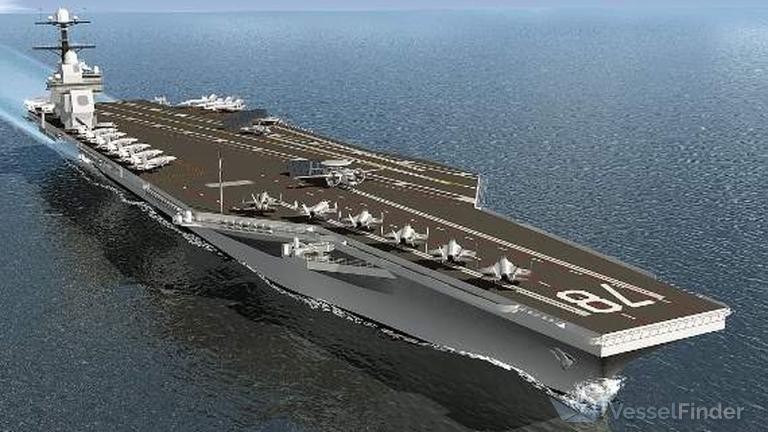cvn 78 (-) - IMO , MMSI 491060983, Call Sign FU.TE.