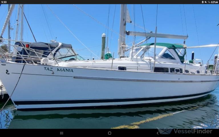 taz mania (Pleasure craft) - IMO , MMSI 503008400, Call Sign VZW2059 under the flag of Australia