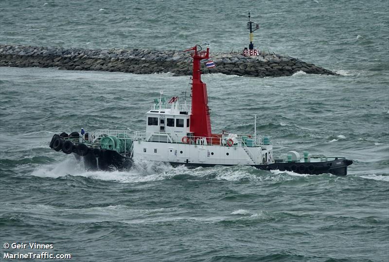 tug501 (Tug) - IMO 9167552, MMSI 567001776, Call Sign HSB6722 under the flag of Thailand