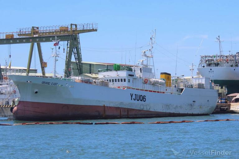 grand east (Fishing vessel) - IMO , MMSI 577319000, Call Sign YJUQ6 under the flag of Vanuatu