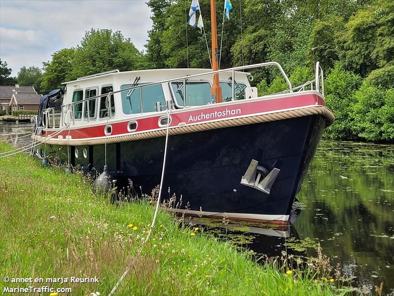 auchentoshan (Pleasure craft) - IMO , MMSI 244402133, Call Sign PI8065 under the flag of Netherlands
