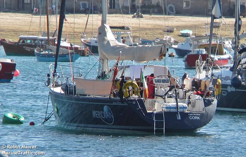 meridian (Pleasure craft) - IMO , MMSI 250001733, Call Sign EIHE7 under the flag of Ireland