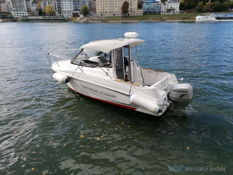 powerboat academy (Pleasure craft) - IMO , MMSI 269057511, Call Sign HE7511 under the flag of Switzerland