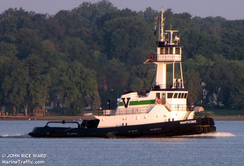 nanticoke (Pusher Tug) - IMO 8987163, MMSI 367023480, Call Sign WDC4353 under the flag of United States (USA)