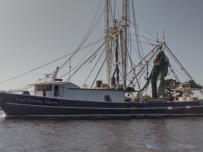 capt.charles vance (Fishing vessel) - IMO , MMSI 367741570, Call Sign WDI8731 under the flag of United States (USA)