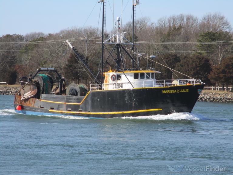 marissa julie (Fishing vessel) - IMO , MMSI 368178230, Call Sign WDL9347 under the flag of United States (USA)