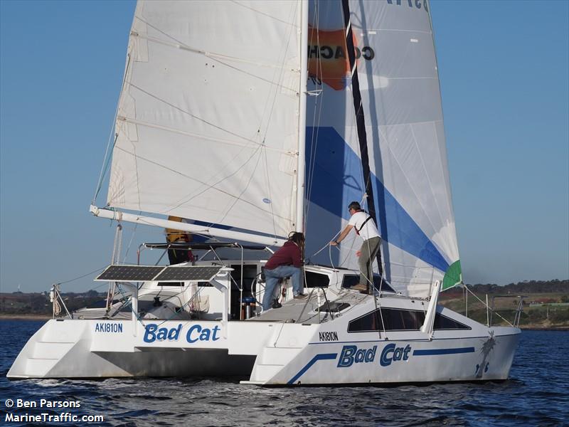 bad cat (Sailing vessel) - IMO , MMSI 503005370, Call Sign 23065 under the flag of Australia