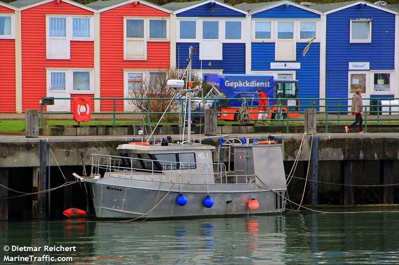 sirius (Pleasure craft) - IMO , MMSI 218803000, Call Sign DH8560 under the flag of Germany