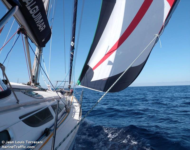 alguimar (Sailing vessel) - IMO , MMSI 227578560 under the flag of France