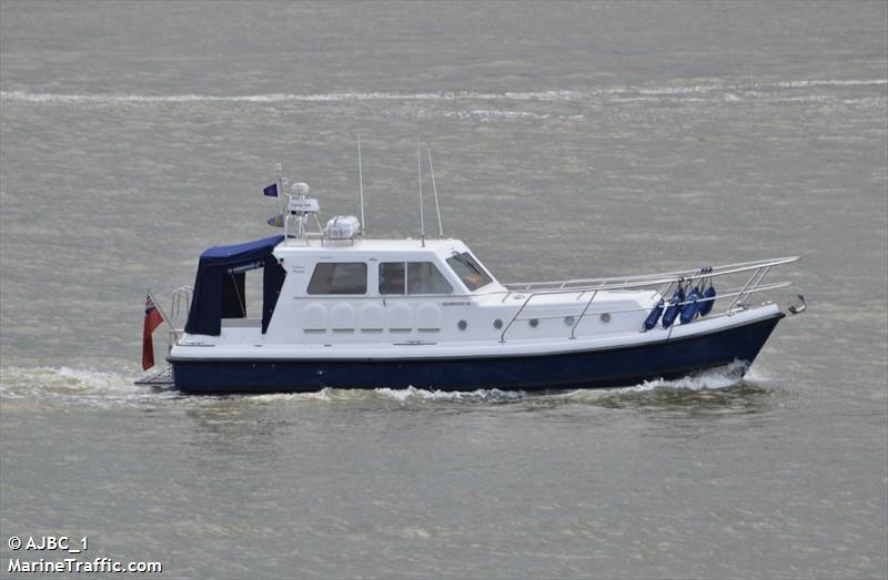 estuary pilgrim (Pleasure craft) - IMO , MMSI 235028604, Call Sign MJRU3 under the flag of United Kingdom (UK)