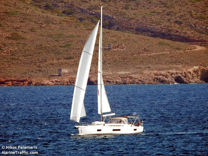 bluescape ii (Sailing vessel) - IMO , MMSI 240267800, Call Sign SVA9777 under the flag of Greece