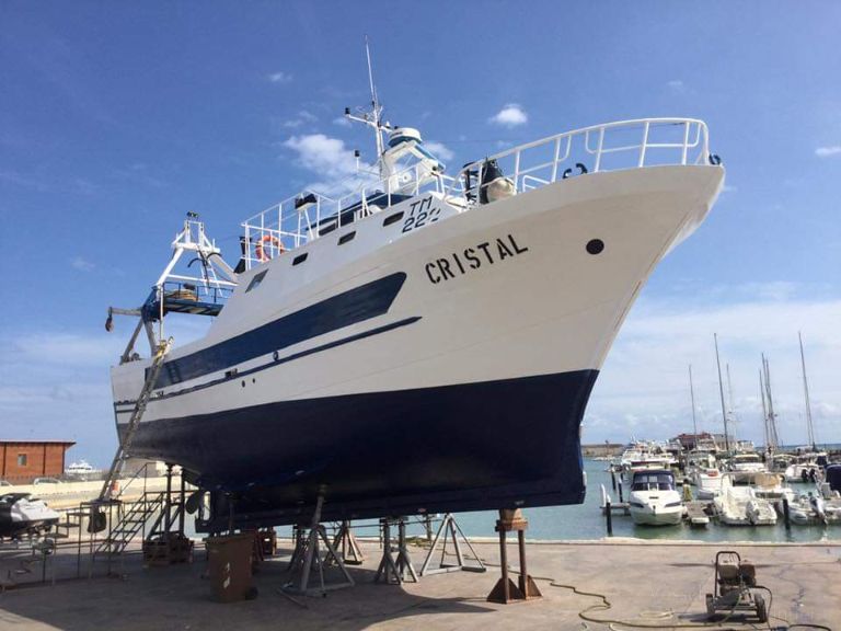 cristal (Fishing vessel) - IMO , MMSI 247103130, Call Sign IKML2 under the flag of Italy