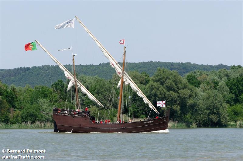 vera cruz (Sailing vessel) - IMO , MMSI 263804290, Call Sign CRAH7 under the flag of Portugal