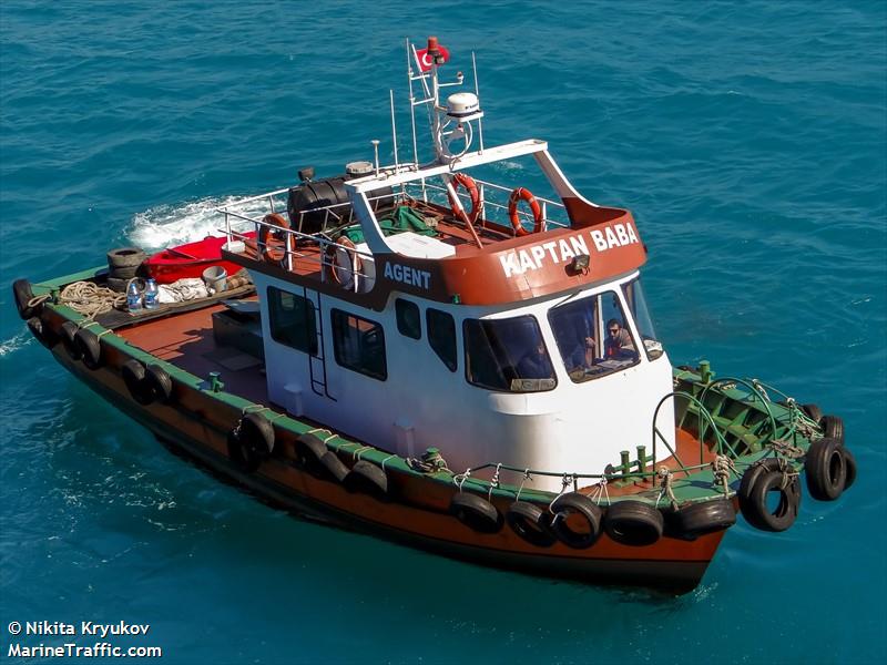 kaptan baba (Pleasure craft) - IMO , MMSI 271017016, Call Sign TC7490 under the flag of Turkey