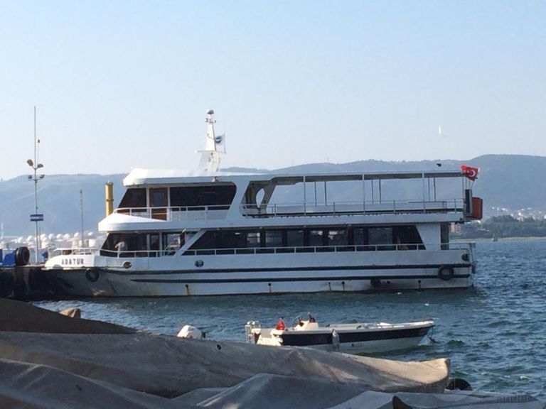 adatur (Passenger ship) - IMO , MMSI 271043560, Call Sign TCNC9 under the flag of Turkey