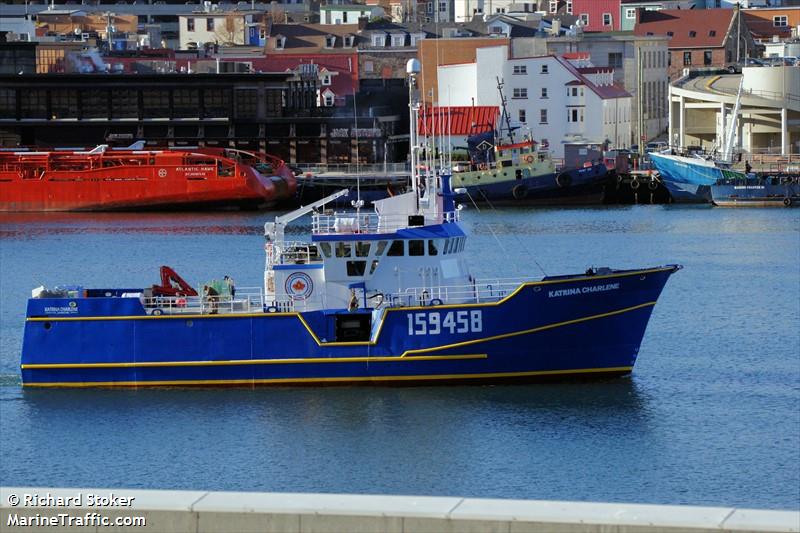 patrick and william (Fishing Vessel) - IMO 8967462, MMSI 316003060 under the flag of Canada