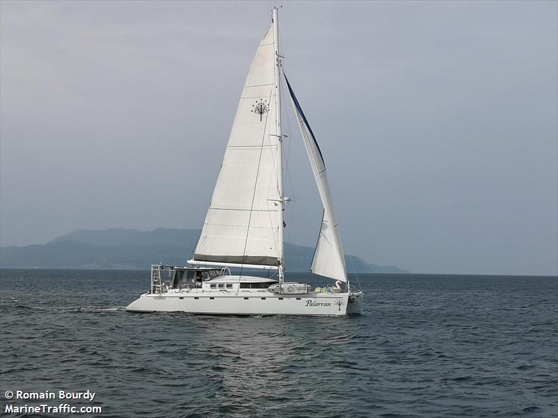 palarran (Pleasure craft) - IMO , MMSI 378111829, Call Sign ZJL8538 under the flag of British Virgin Islands