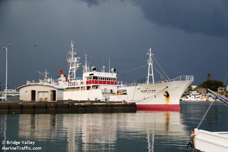 kaiyomaru no58 (Fishing vessel) - IMO , MMSI 431298000, Call Sign JDIS under the flag of Japan