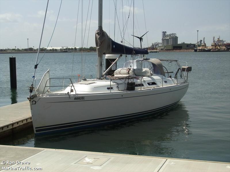 hansel (Sailing vessel) - IMO , MMSI 503147900, Call Sign ZMP3508 under the flag of Australia