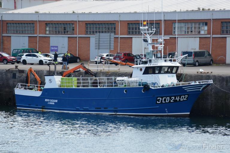 novo cazador (Fishing vessel) - IMO , MMSI 224082870, Call Sign EA6190 under the flag of Spain