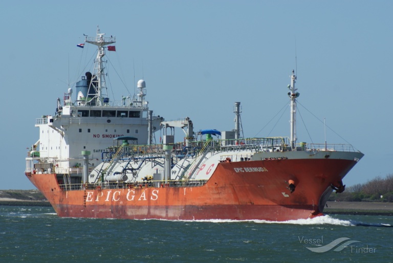 epic bermuda (LPG Tanker) - IMO 9238131, MMSI 256942000, Call Sign 9HGF9 under the flag of Malta