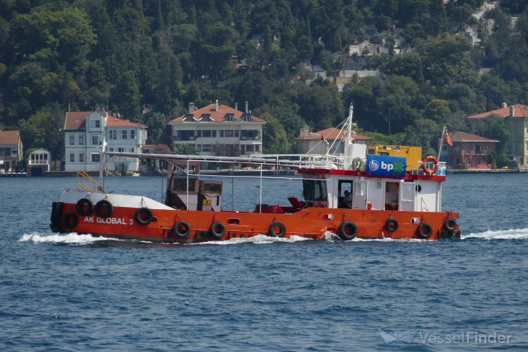 akglobal 3 (Tanker) - IMO , MMSI 271043277, Call Sign TC8731 under the flag of Turkey