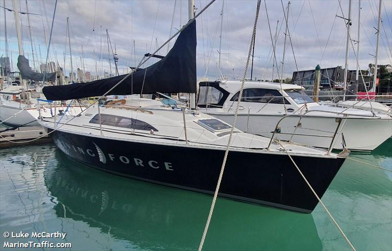 driving force (Sailing vessel) - IMO , MMSI 512008993, Call Sign ZMU3392 under the flag of New Zealand