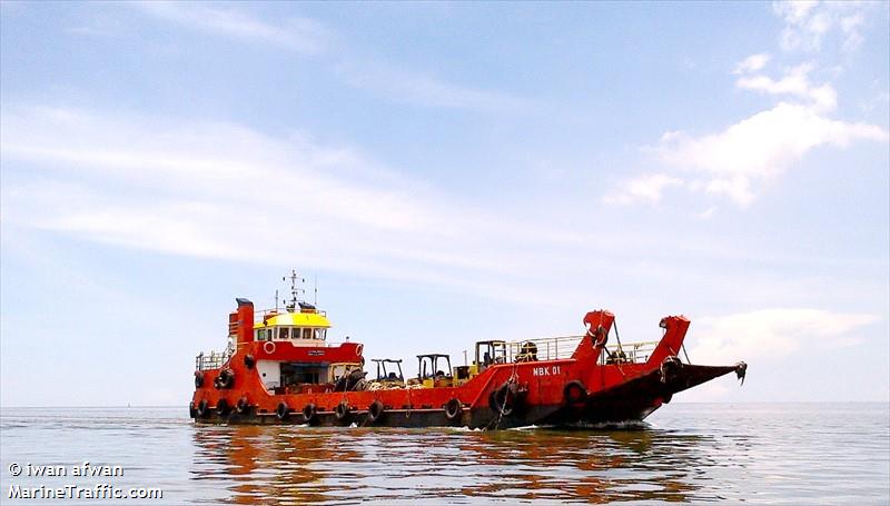 lct.mbk 01 (Other type) - IMO , MMSI 544444444, Call Sign YB4859 under the flag of Nauru