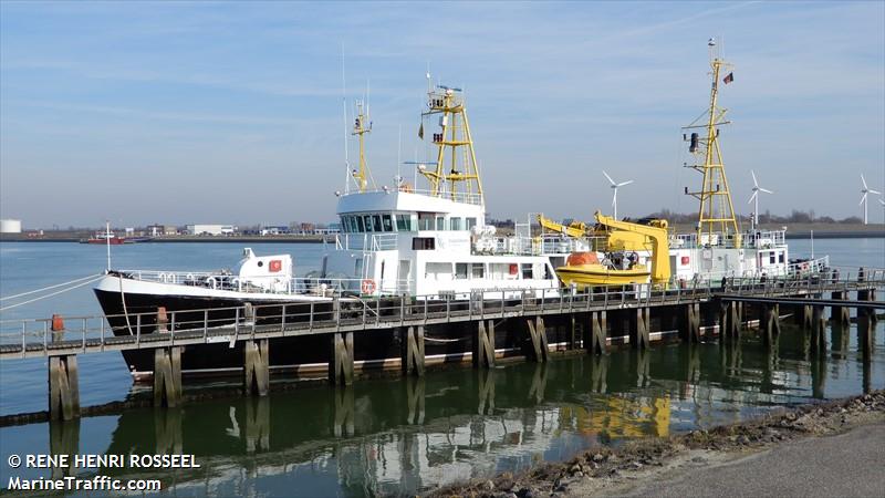 loodsboot 1 pilot (Pilot Vessel) - IMO 8422395, MMSI 205107000, Call Sign ORBA under the flag of Belgium