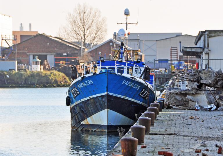 z.279ramblers (Fishing vessel) - IMO , MMSI 205325000, Call Sign OPKS under the flag of Belgium