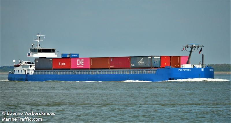 polybotes (Ro-Ro Cargo Ship) - IMO 9280392, MMSI 205396000, Call Sign ONCK under the flag of Belgium