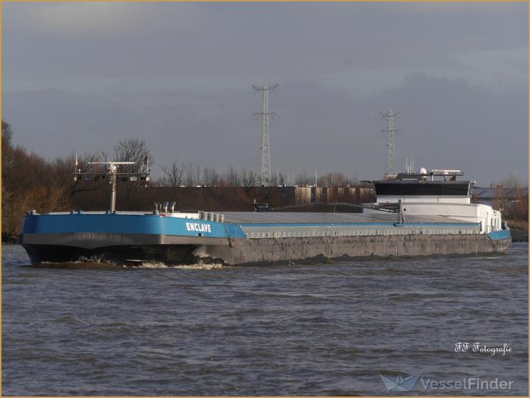 enclave (Cargo ship) - IMO , MMSI 205477390, Call Sign OT4773 under the flag of Belgium