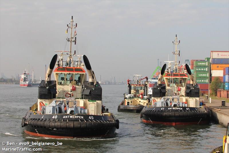 tug 41 (Tug) - IMO 9602100, MMSI 205626000, Call Sign ORQL under the flag of Belgium