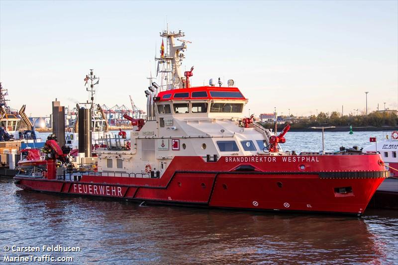 loeschboot westphal (Other type) - IMO , MMSI 211113010, Call Sign DA3493 under the flag of Germany