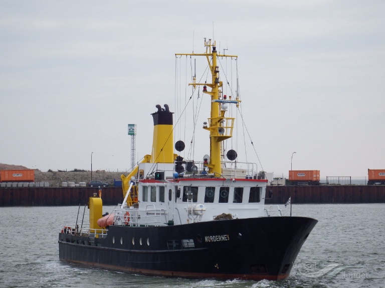 norderney (Research Vessel) - IMO , MMSI 211223920, Call Sign DBPW under the flag of Germany