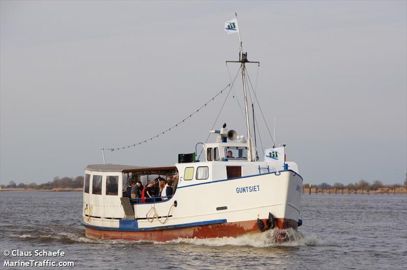 guntsiet (Passenger ship) - IMO , MMSI 211526840, Call Sign DF8372 under the flag of Germany