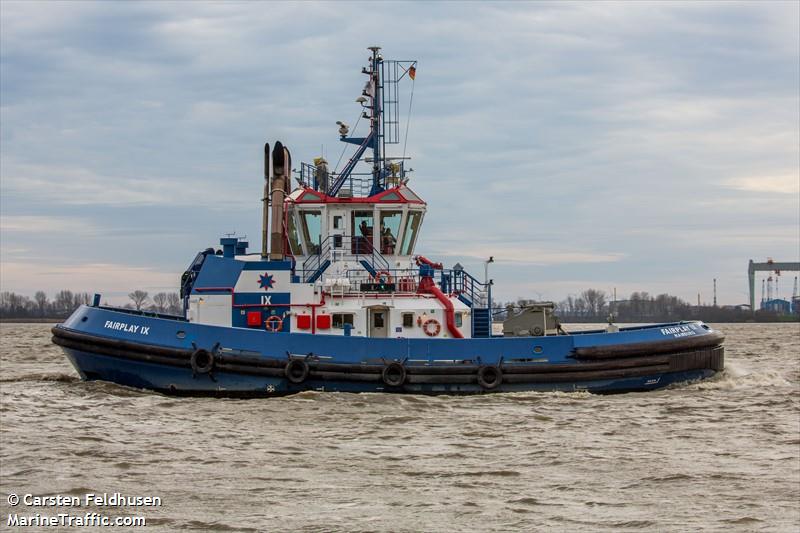 fairplay ix (Tug) - IMO 9725093, MMSI 211667760, Call Sign DJIU2 under the flag of Germany