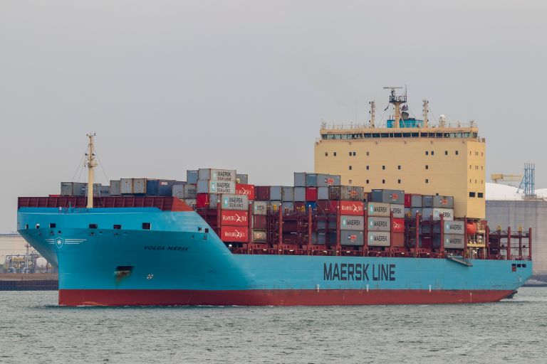 volga maersk (Container Ship) - IMO 9775749, MMSI 219053000, Call Sign OWJV2 under the flag of Denmark