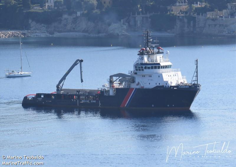 pionbier 4 (Offshore Tug/Supply Ship) - IMO 9239757, MMSI 228382600, Call Sign FLYB under the flag of France