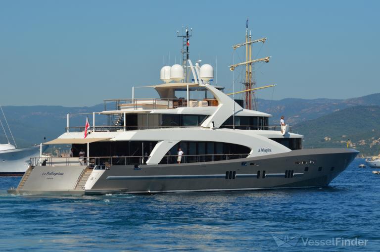 my la pellegrina 1 (Yacht) - IMO 9655303, MMSI 229045000, Call Sign 9HA3021 under the flag of Malta