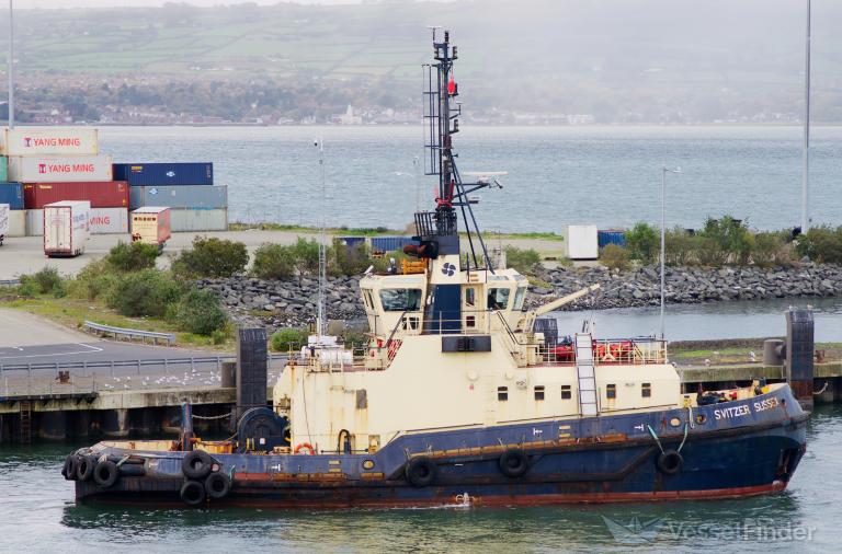 svitzer sussex (Tug) - IMO 9019470, MMSI 232003084, Call Sign MQVW2 under the flag of United Kingdom (UK)